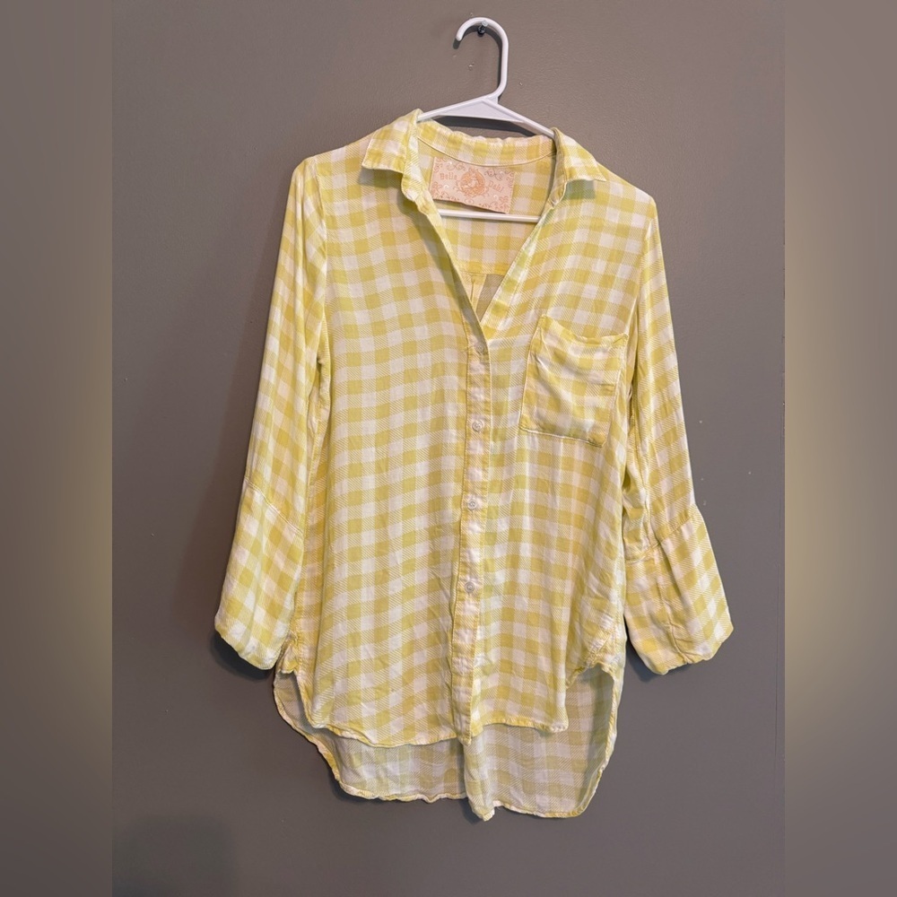 Bella Dahl Checkered Shirt